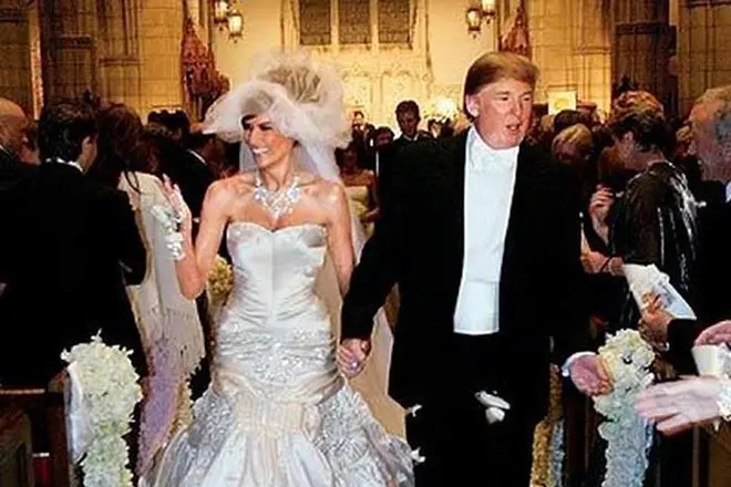 Свадьба трампа и мелании дональда фото