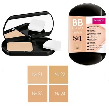 Bourjois крем-пудра BB Cream 8в1 