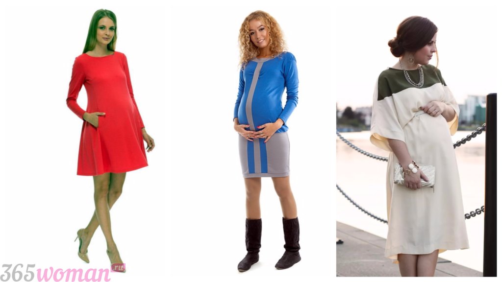 модные платья для беременных 2019