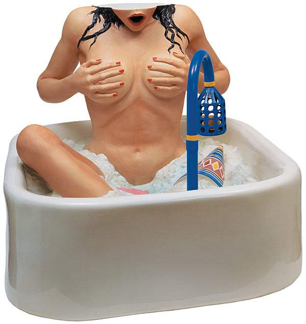 Woman in tub