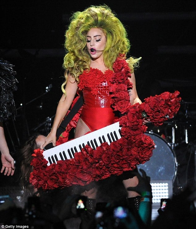 Леди Гага на концерте