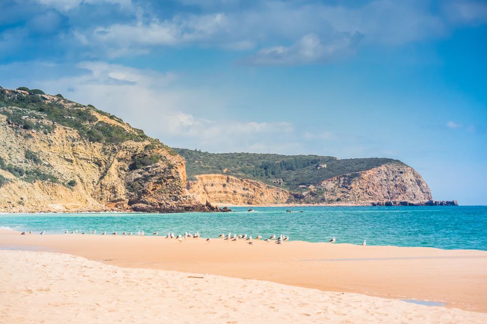 Salema Beach, Algarve, Portugal