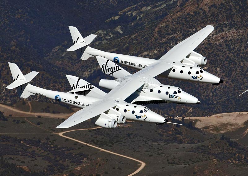 SpaceShipTwo + WhiteKnightTwo