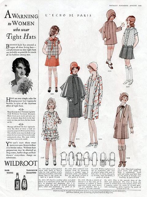 Мода 1920-х годов: в журналах и в жизни, фото № 33