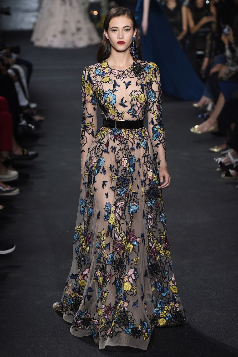 Elie Saab. Коллекция одежды осень-зима 2016/17, фото № 33