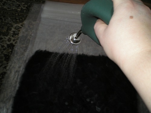 Мастер-класс: юбка «Мраморная» методом мокрого валяния, фото № 11