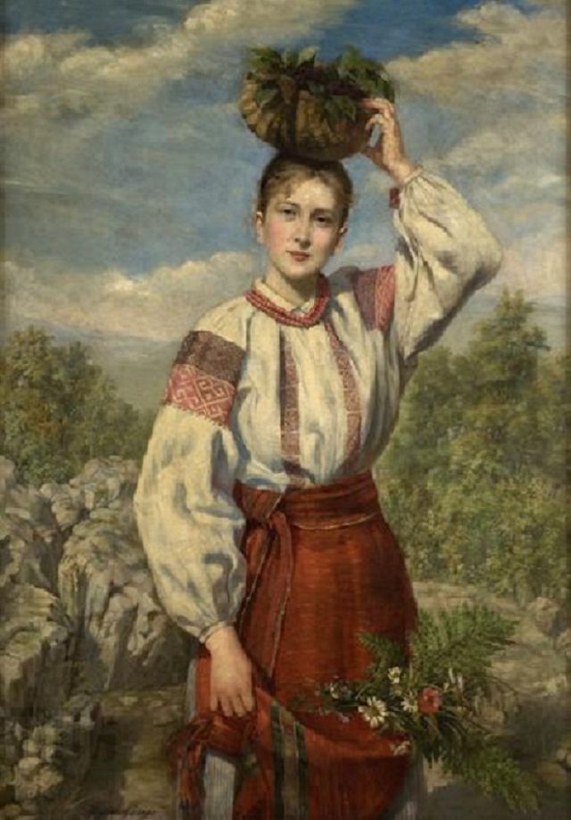 Традиционный украинский костюм. Часть первая: живопись, фото № 9