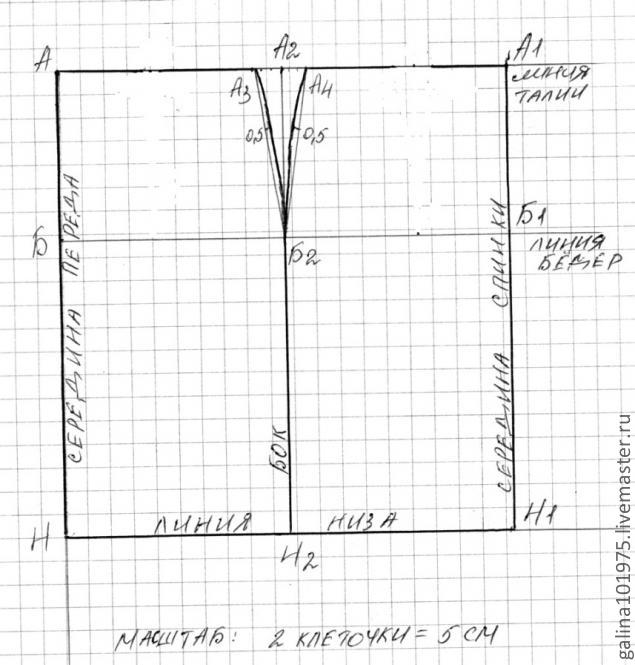 Прямая юбка - выкройка и пошив для начинающих, от Галины Бойко., фото № 4 Прямая юбка - выкройка и пошив для начинающих, от Галины Бойко., фото № 4
