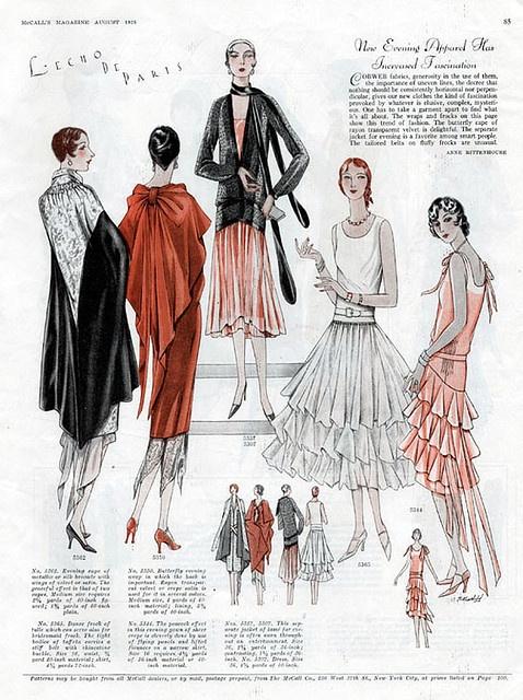 Мода 1920-х годов: в журналах и в жизни, фото № 35