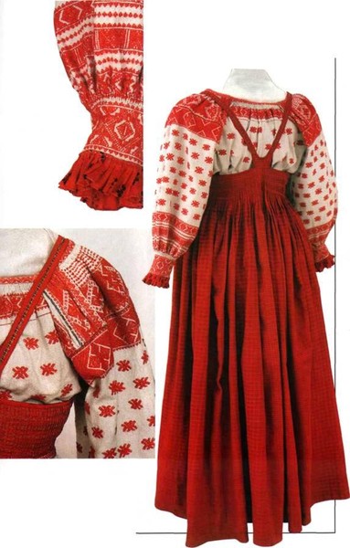 Красный цвет в русской народной одежде, фото № 5
