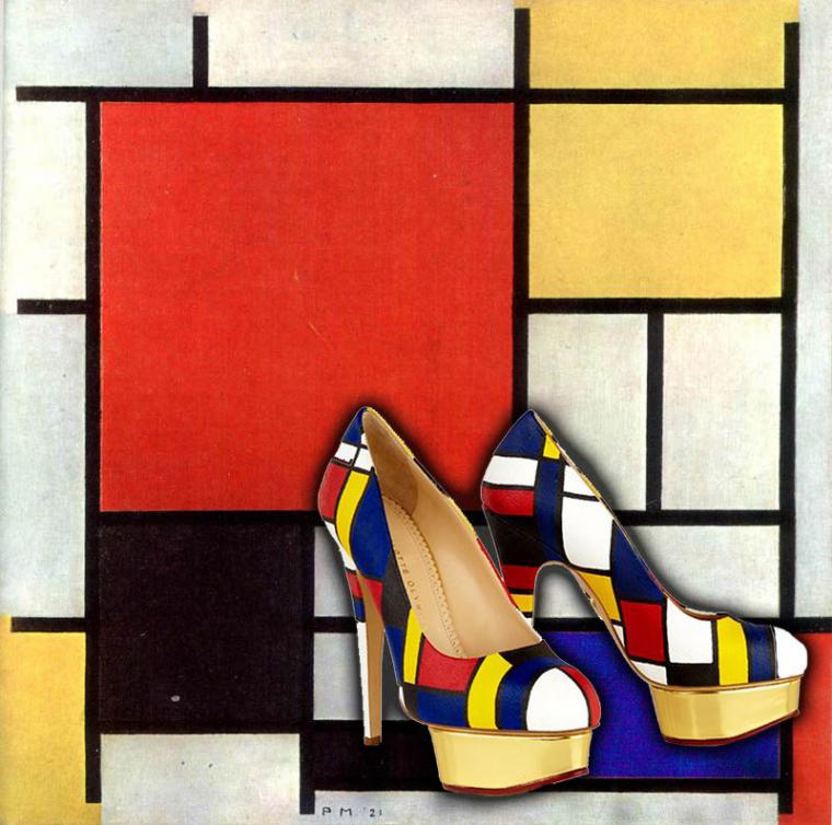 Идеи художника Piet Mondrian в современном дизайне, фото № 11