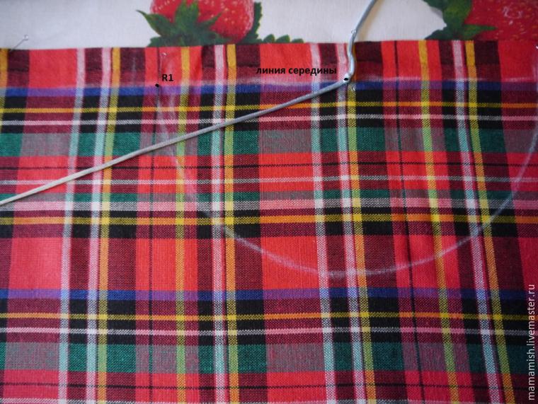Шьем юбку-солнце из ткани «шотландка» за вечер, фото № 9
