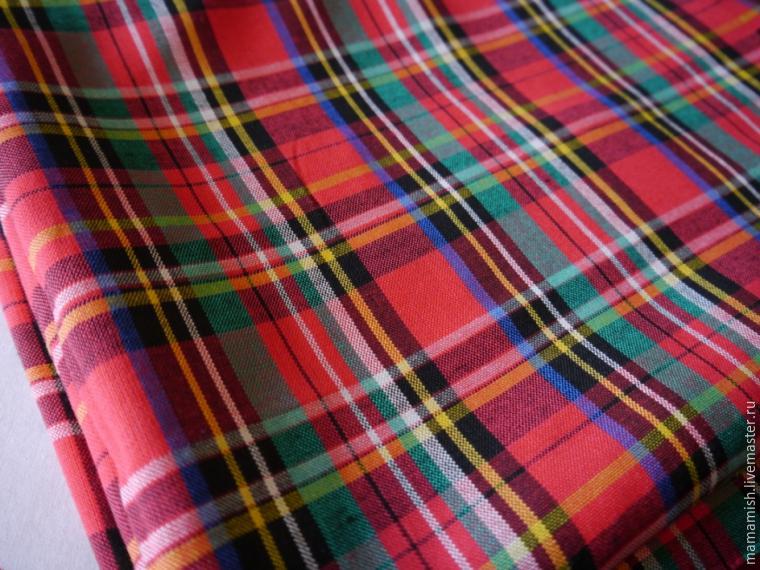Шьем юбку-солнце из ткани «шотландка» за вечер, фото № 2
