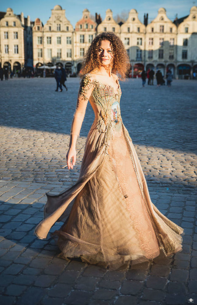 Удивительные платья французского дизайнера и модельера Sylvie Facon, фото № 6