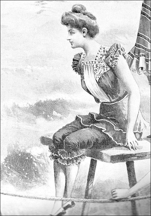 Первые купальные костюмы. 19-начало 20 века., фото № 19