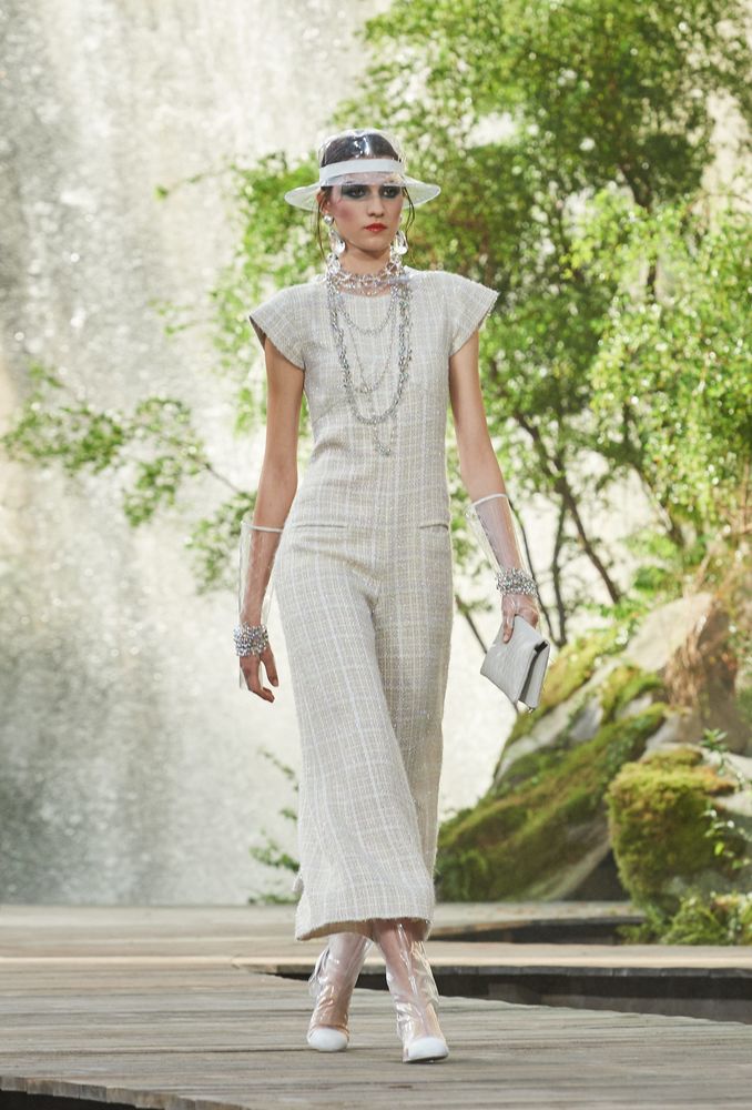 «Прозрачная» мода от Chanel. Весна-лето 2018. Часть 1, фото № 42