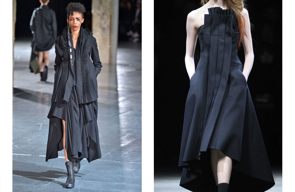 Философия чёрного цвета в одежде японского дизайнера Yohji Yamamoto, фото № 6