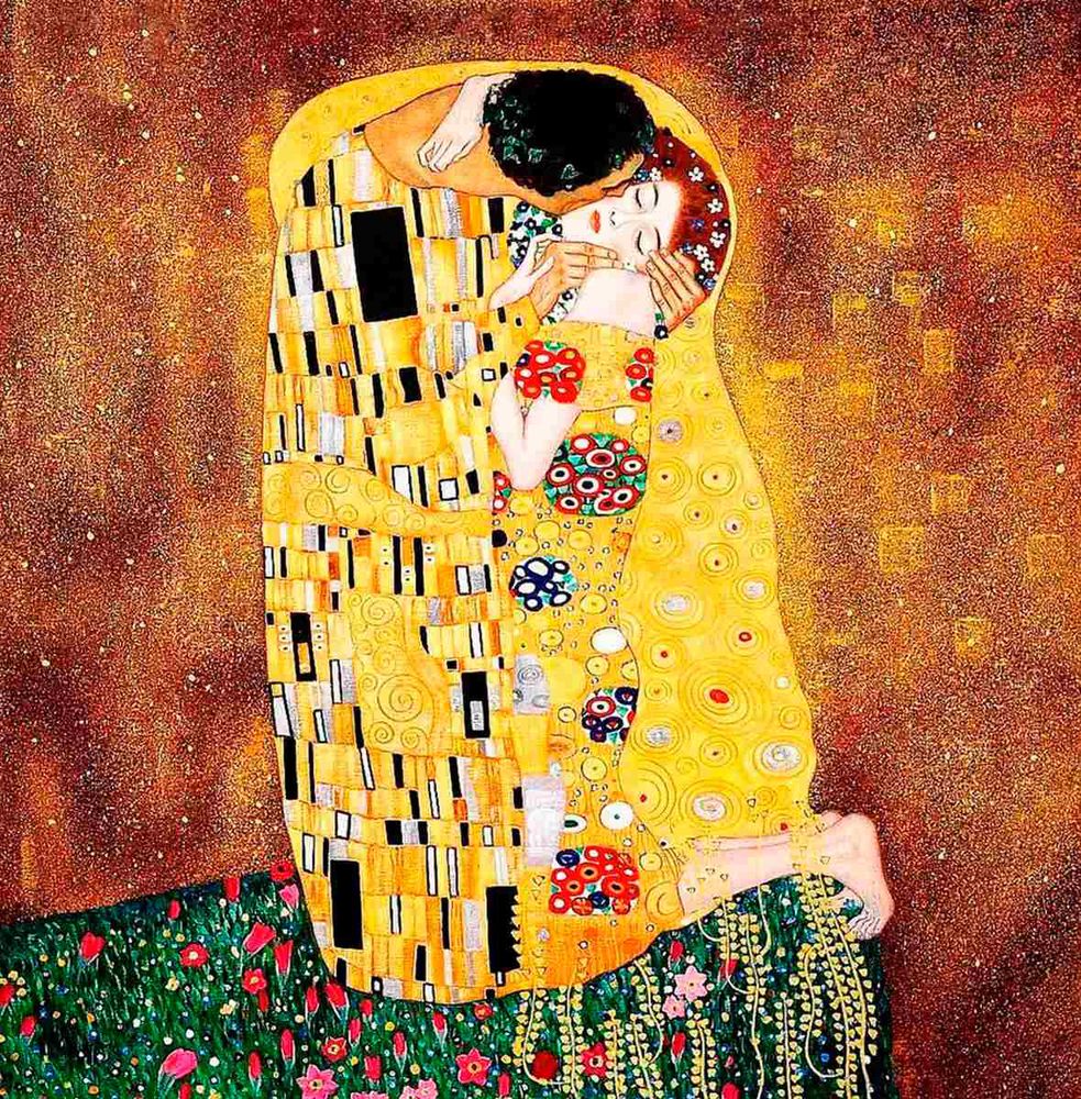 Самые известные поцелуи, подсмотренные в художественной галерее, фото № 11