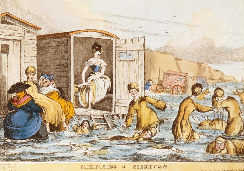 Первые купальные костюмы. 19-начало 20 века., фото № 3