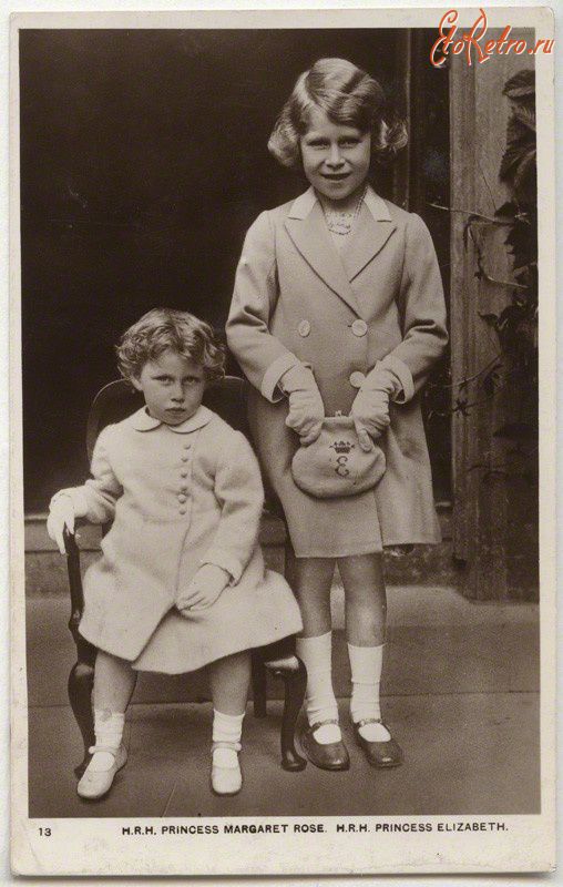 Подборка детских фотографий королевы Елизаветы II. (92 фото), фото № 75