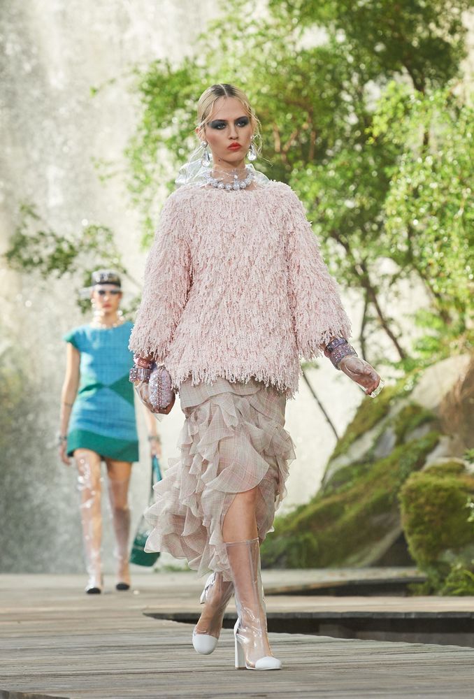 «Прозрачная» мода от Chanel. Весна-лето 2018. Часть 1, фото № 28