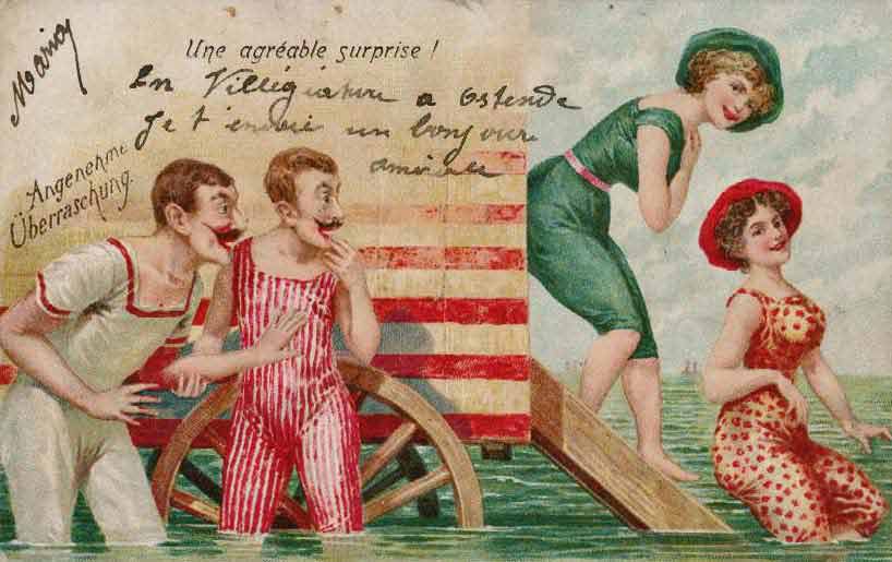 Первые купальные костюмы. 19-начало 20 века., фото № 26
