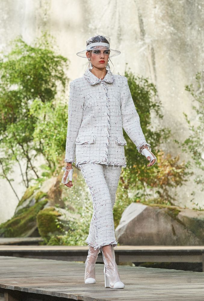 «Прозрачная» мода от Chanel. Весна-лето 2018. Часть 1, фото № 40