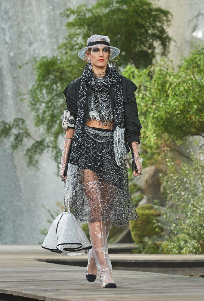 «Прозрачная» мода от Chanel. Весна-лето 2018. Часть 1, фото № 25