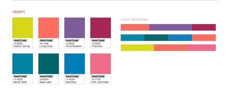 Цветовые палитры Pantone 4