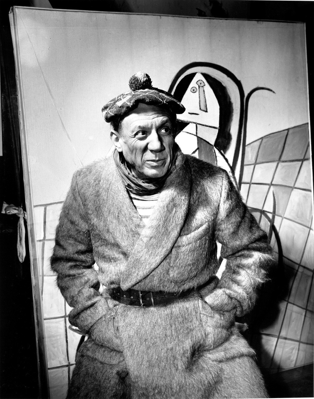 Picasso In Paris Studio, 1944 . 