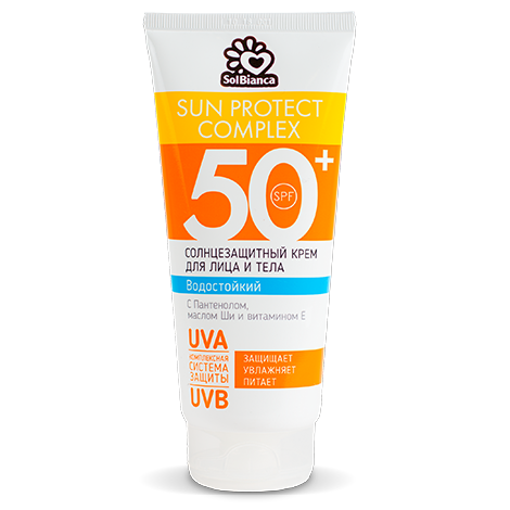 SolBianca Sun Protect Complex солнцезащитный крем для лица и тела SPF 35 SolBianca Sun Protect Complex солнцезащитный крем для лица и тела SPF 35