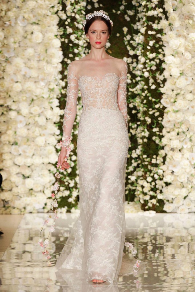 Свадебное платье от Reem Acra