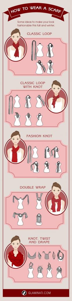 Ideas How to Wear a Scarf