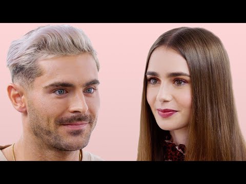 Zac Efron and Lily Collins Take a Friendship Test 