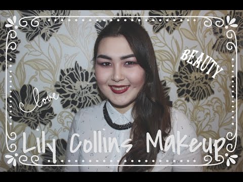 Макияж как у Лили Коллинз\Lily Collins Makeup