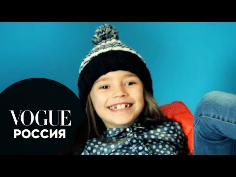 Смешные реакции детей на фэшн-съемки Vogue