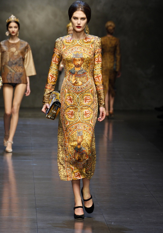 Женская коллекция Dolce&Gabbana FW14