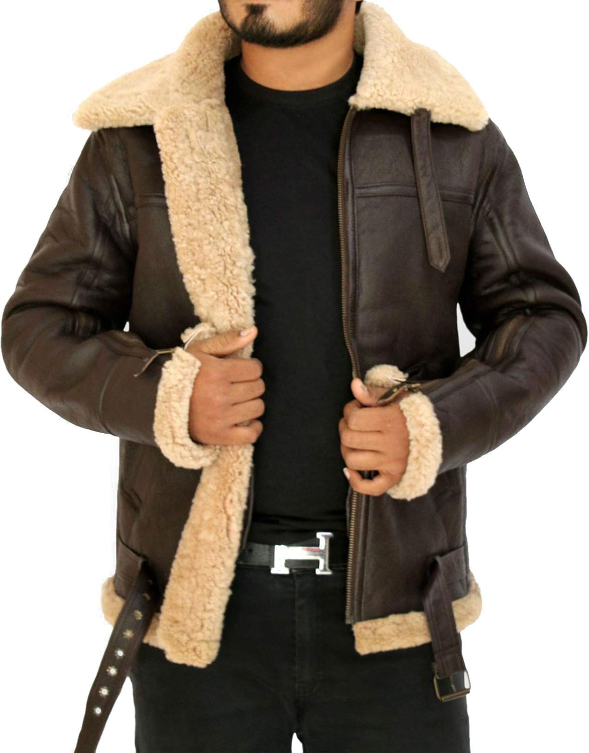 Мужской пилот из овчины. Mens Shearling Jacket b3 Flight Jacket Sheepskin Aviator Winter Coat fur Bomber Leather Jacket. Куртка Авиатор b3 мужская. Куртка men Faux Shearling Sheepskin. Sheepskin b3 Flight Jacket.