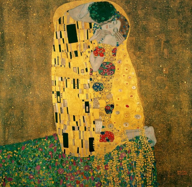 11. Поцелуй. Густав Климт. 1908.jpg