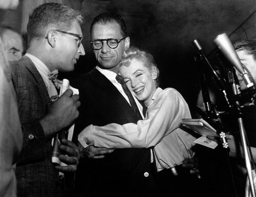 ARTHUR MILLER _MARILYN MONROE