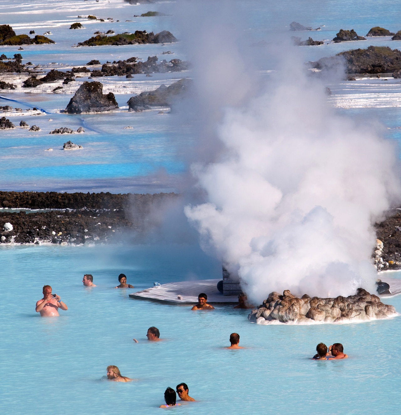 Blue Lagoon from the above