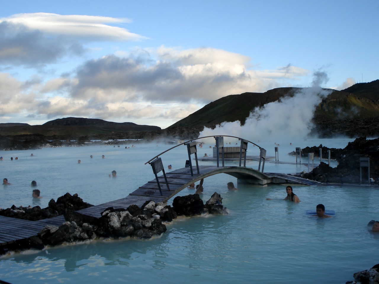 Blue Lagoon from the above