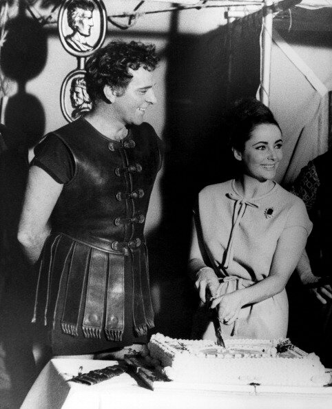 Elizabeth Taylor Celebrates her 31 st Birthday at Pinewood Studios