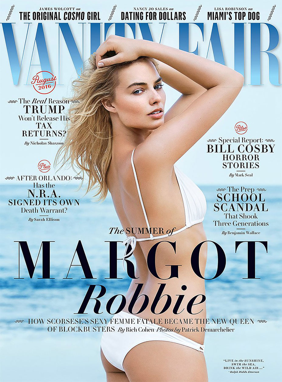 актриса Марго Робби / Margot Robbie by Patrick Demarchelier - Vanity Fair august 2016