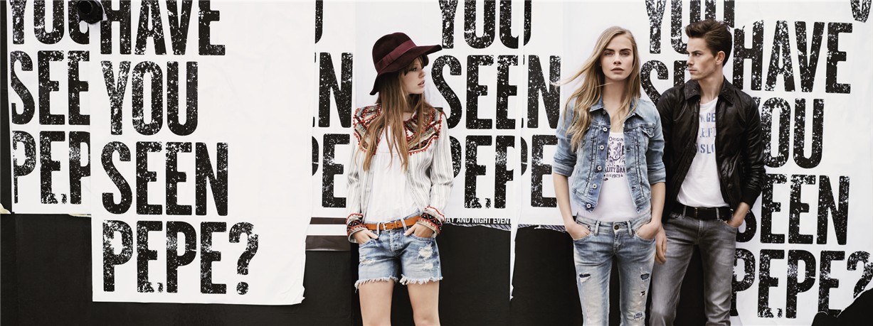 Cara Delevingne / Кара Делевинь в рекламе джинсовой одежды Pepe Jeans, весна-лето 2013