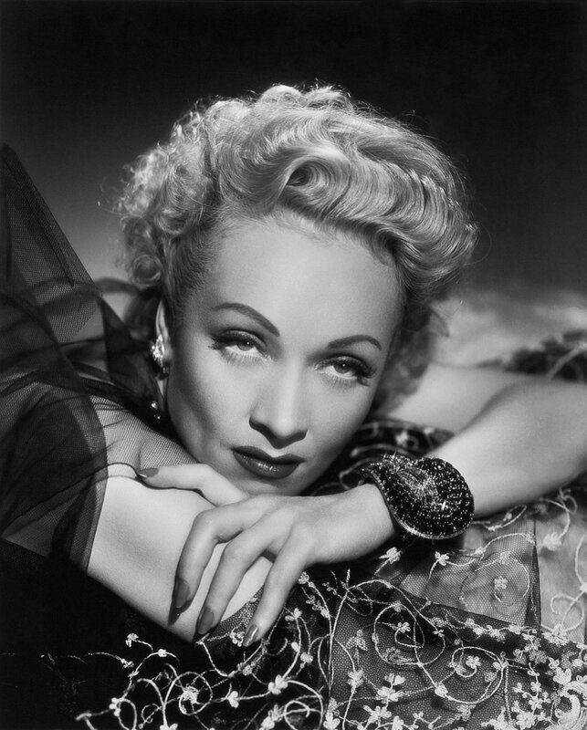 Marlene Dietrich - by George Hurrell 1937