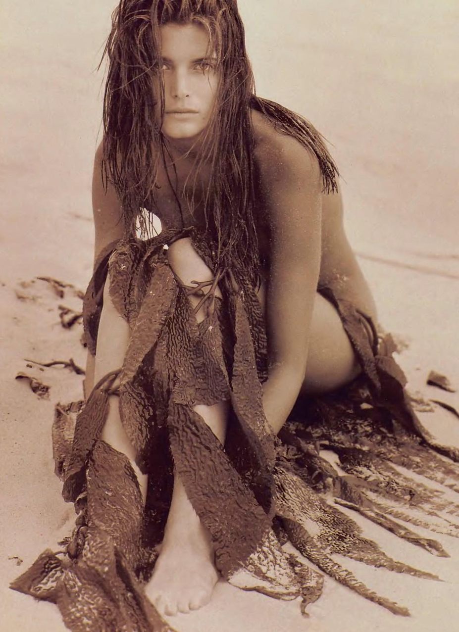 Stephanie Seymour / Стефани Сеймур в журнале Playboy USA, март 1991 / фотограф Herb Ritts