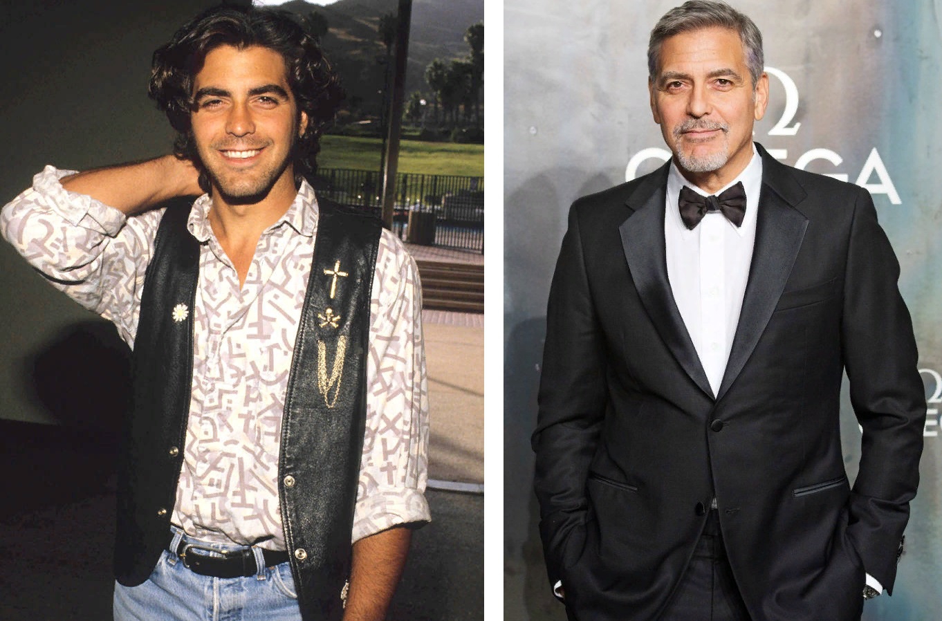 Сравните фото Джорджа Клуни в молодости и сейчас
