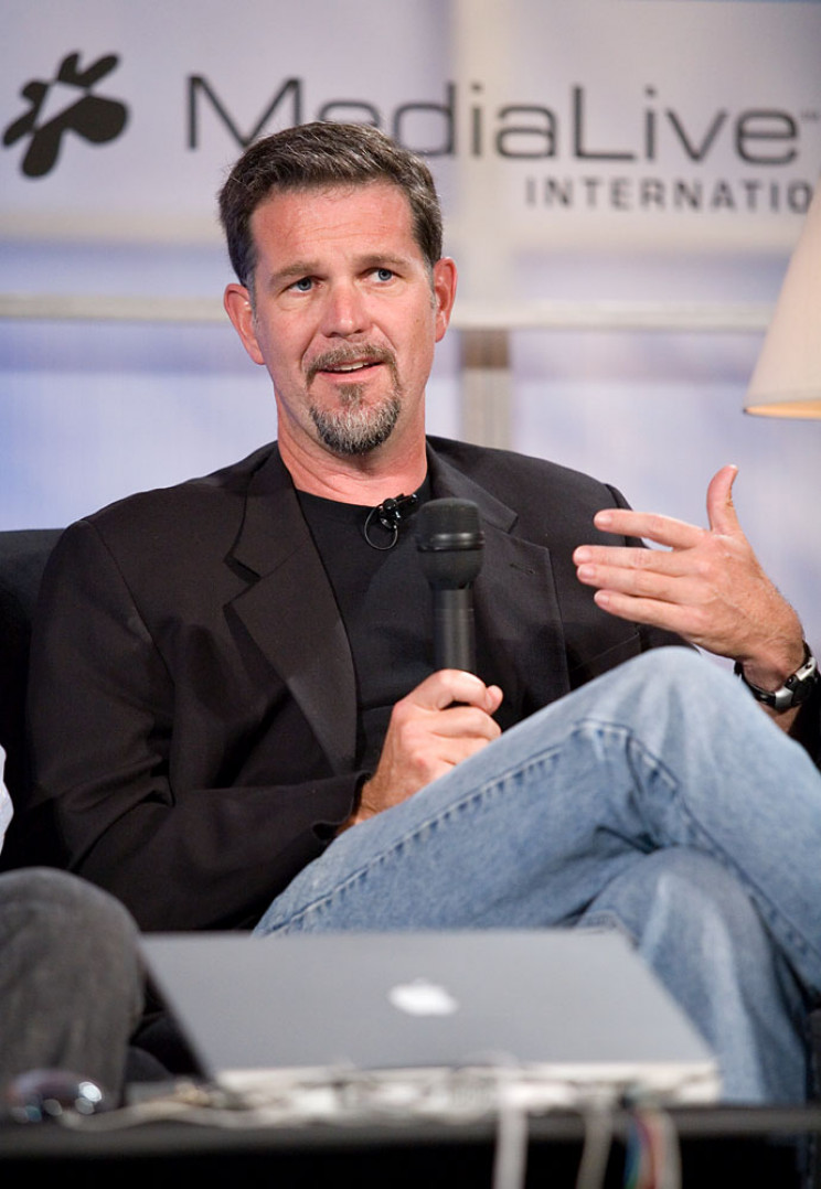 history of netflix reed hastings
