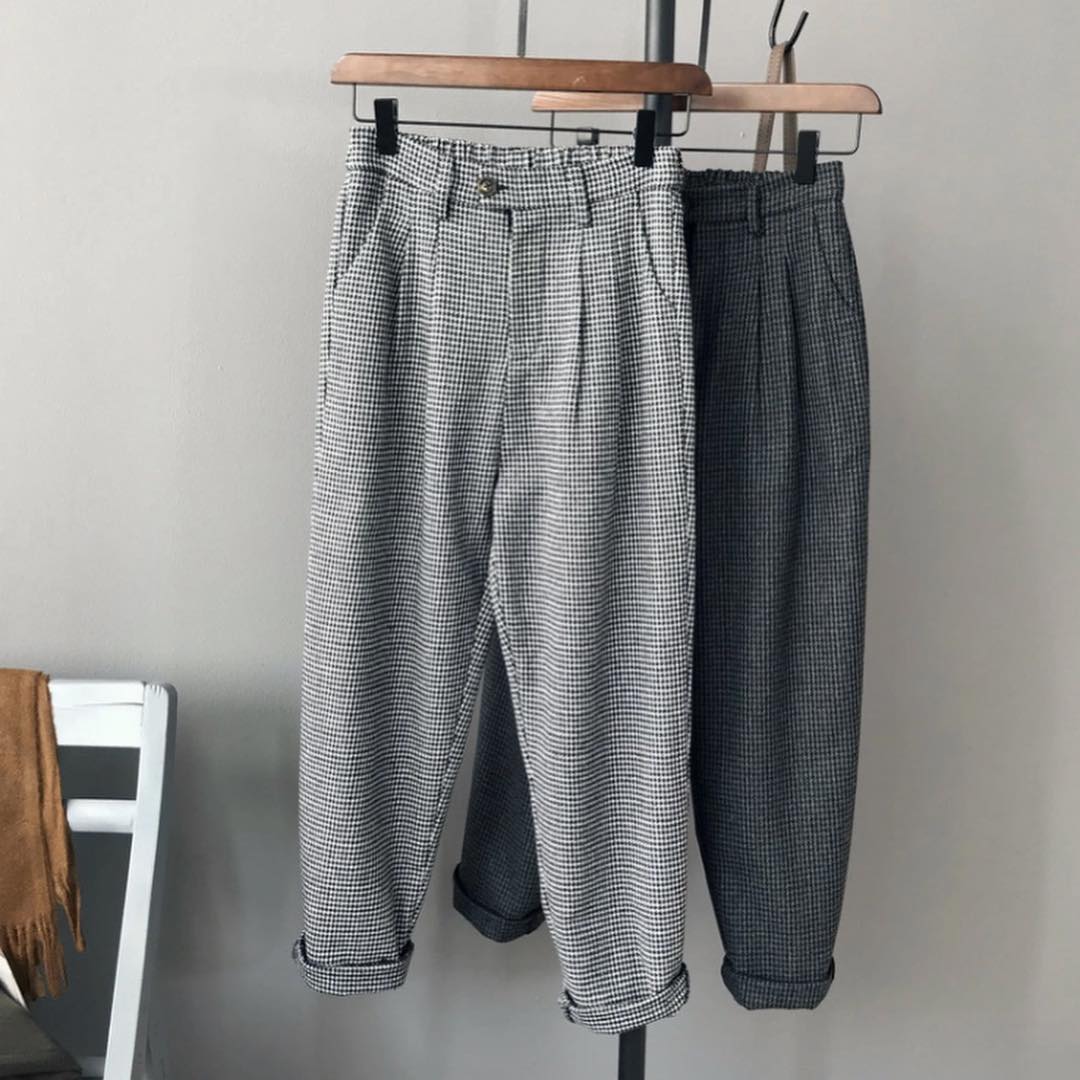 С чем носить модные клетчатые брюки: стильные луки 2019